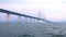 ORESUND, SWEDEN - AUGUST 8 : Oresund bridge on August 8, 2013, Sweden