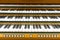 Organ keyboard