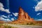 The Organ sandstone, Arches National Park, Utah, USA.