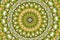Organic abstract kaleidoscope pattern background