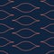 Organic abstract nature inspired modern coral and navy seameless pattern.