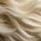 Organic Abstraction: Detailed Feather Rendering Of A Single Blonde Hair