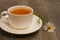 Organic camomile herbal tea