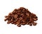 Organic coffee bean heap, fresh and scented