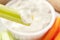 Organic Crunchy Celery and ranch dip