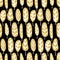 Organic deciduous tree leaf plant seamless pattern gold glitter sparkling for scrapbook