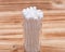 Organic double end cotton ear and make up swabs, buds