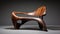 Organic Fluidity: A Stunning 3d Bench Chair By Henry Schnadt