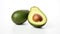 organic fresh avocado background