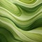 Organic Green Wavy Background With Earthy Organic Shapes