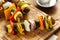 Organic Grilled Vegetable shish Kebab