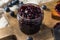 Organic Homemade Blueberry Huckleberry Preserves