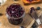 Organic Homemade Blueberry Huckleberry Preserves