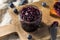 Organic Homemade Blueberry Huckleberry Preserves