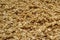 Organic homemade Granola Cereal with oats and almond. Texture oatmeal granola or muesli as background. Top view or flat-lay. Copy