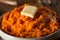 Organic Homemade Mashed Sweet Potatoes