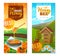 Organic Honey Vertical Banners