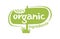Organic Ingredients hundred percents emblem