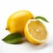 Organic Lemon Slice: Low Resolution Emancicore Product Photography