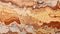 Organic Marble Background In Brown, Orange, And White