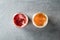 Organic Orange Elderflower and Strawberry Marmalade in Jar / Various Jams.