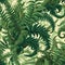 organic pattern that mirrors the intricate formations of ferns as they unfurl from tight coils. AI Generated