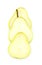 Organic pear slices