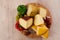 Organic produced Cheese assortment