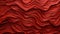 Organic Red Wavy Wallpaper With Hyperrealistic Details