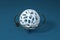 Organic tile holes material, decoration ball, 3d rendering