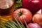 Organic vegetables still life