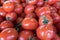 Organics tomatoes sold at farmers market