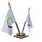 Organisation internationale de la Francophonie 3D flag