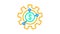 organization business ethics color icon animation