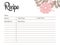 Organize Your Kitchen Recipes with Our Blank Custom Templates