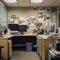 Organized Office Cubicles with Personal Touches