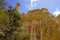 Orgues Ille sur Tet limestone chimneys stones site Languedoc Roussillon in France