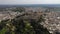 Oria, Italy. Fascinating vista of medieval castle in Southern Italian region