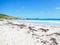 Orient Bay Beach on the Island of St. Martin in the Caribbean