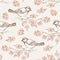 Oriental cherry pattern 4