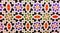 Oriental ethnic style pattern