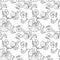 Oriental floral Seamless PAttern