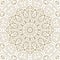 Oriental Gold Pattern - Seamless vector