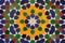 Oriental mosaic decoration