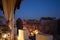 Oriental night roof view in marrakesh