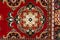 Oriental Persian Carpet Texture Background With East Patterns.