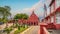 The oriental red building in Melaka, Malacca, Malaysia