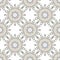 Oriental seamless geometric fabric pattern. Ethnicity ornament. Ornamental rounds background, texture, tiled. Circles mandala