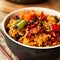 Oriental spicy chili fried rice