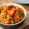 Oriental spicy chili fried rice